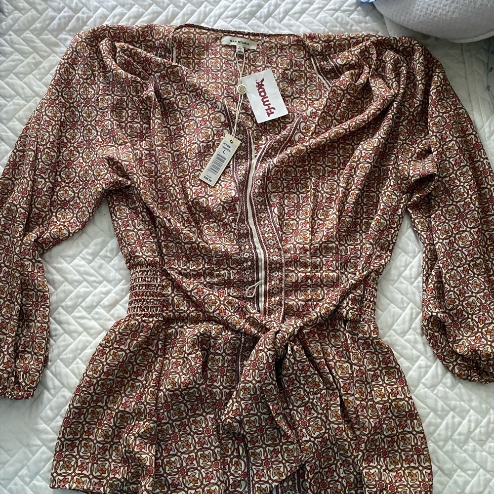 Max studio blouse